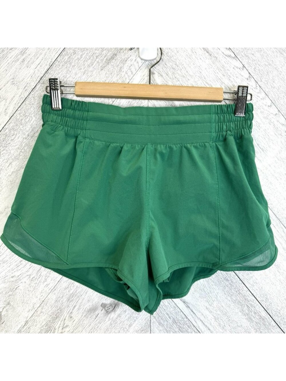 lululemon athletica Green Athletic Running Shorts